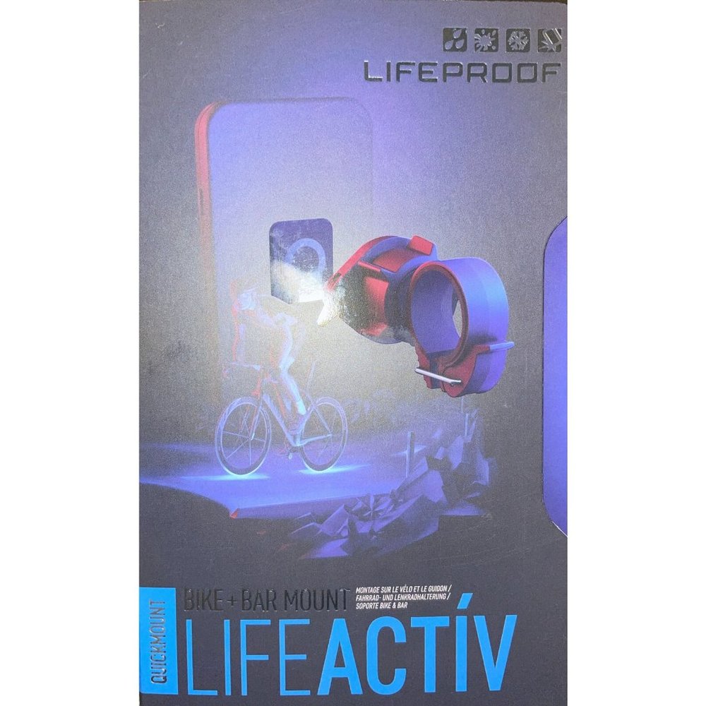 Lifeproof Lifeactiv Bike/Bar Mount With Quickmount - Black